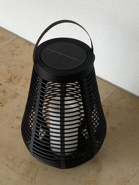 Micasa Altro in Decorazioni & Accessori: Solar-Laterne aus Rattangeflecht – Nuovo (secondo la descrizione) da Pfaffhausen venduto da stepober 1