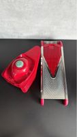 Gemüsehobel rot/silber guter Zustand