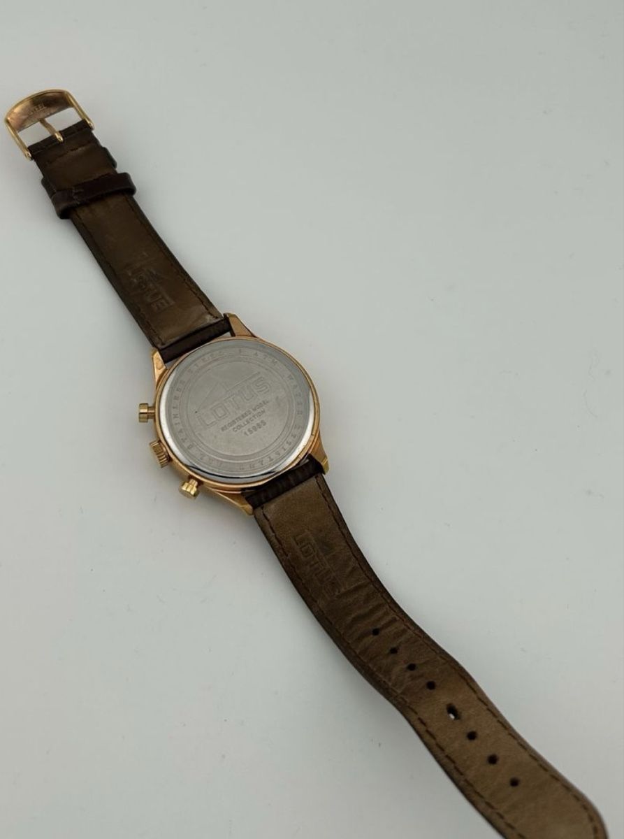 Lotus Orologi: Lotus Chronograph, Lederarmband! – Usato da Untersiggenthal venduto da TimeandShine 4
