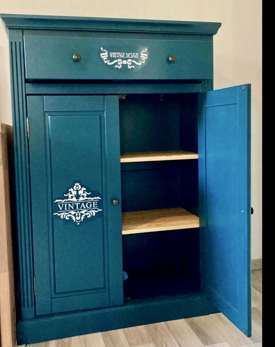 La Redoute Schränke: Vintage Schrank Petrol – Gebraucht aus Lyss von violin 1