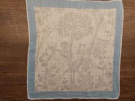 Taschentuch Motiv Blumen