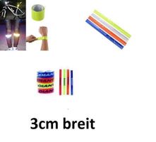 Velo Bike Band Bein leuchtfarben Reflektor