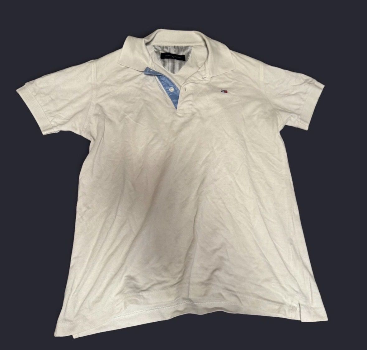 Tommy Hilfiger Polos: Polo Tommy Hilfiger weiss – Neuf (Voir description) à Marbach SG par Rob_sta