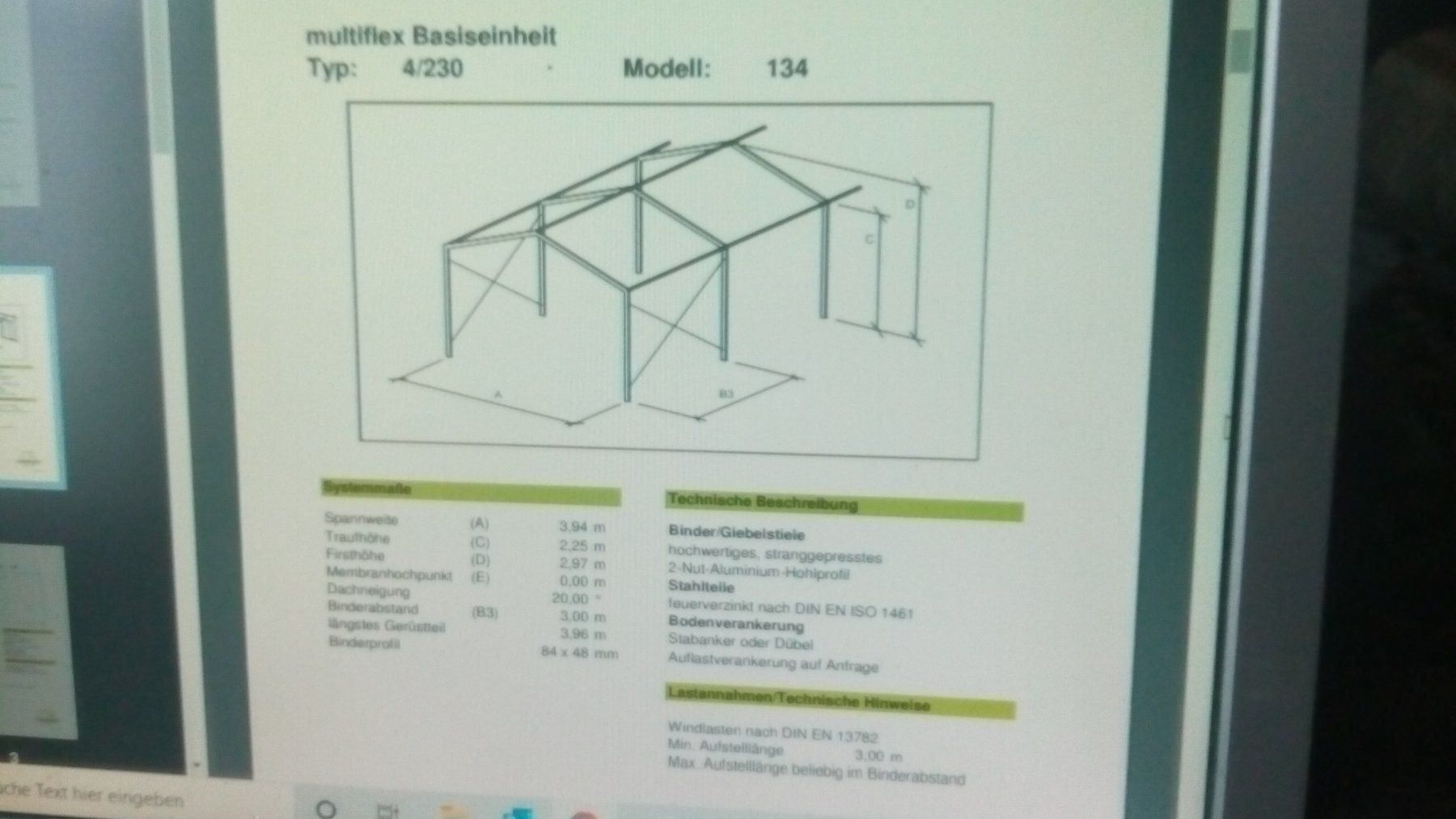 Tende & Padiglioni: Losberger Multiflexzelt  P9 4/230 – Usato da Winterthur venduto da subi2012 1