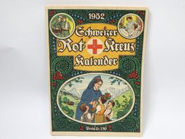 1952 Schweizer Rotkreuz Kalender Heft