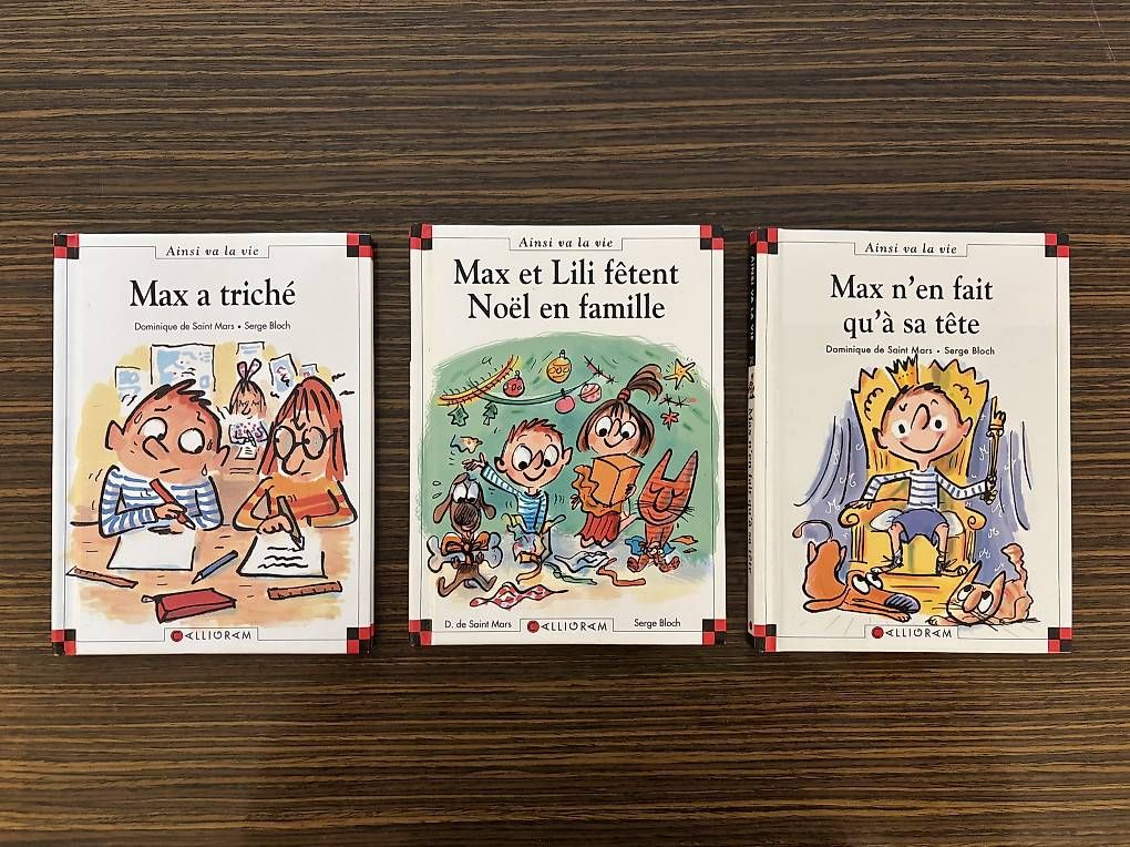 Libri: Lot de 3 livres Max – Usato da Riaz venduto da economie_circulaire