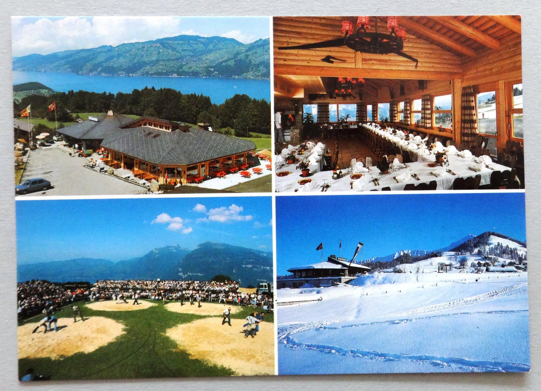 Cartoline postali: Restaurant Chemihütte, Aeschiried – Usato da Fétigny venduto da Billy2miny