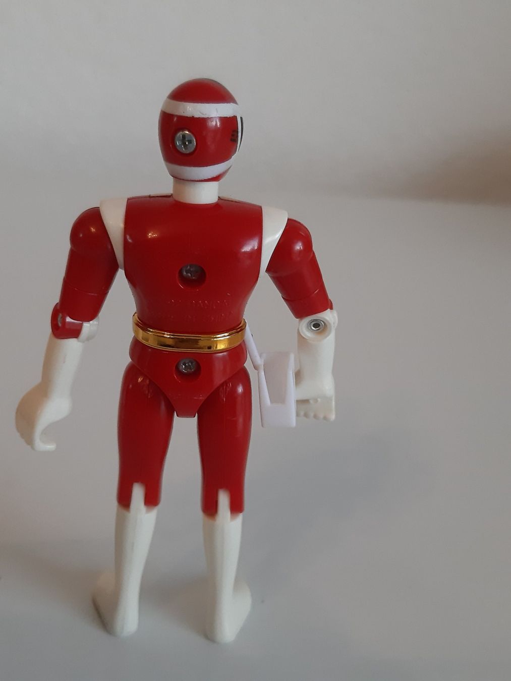 Bandai Statuette: Power Ranger Red Ranger Action Figure 1997 – Usato da Buchs SG venduto da Bray_Law 2