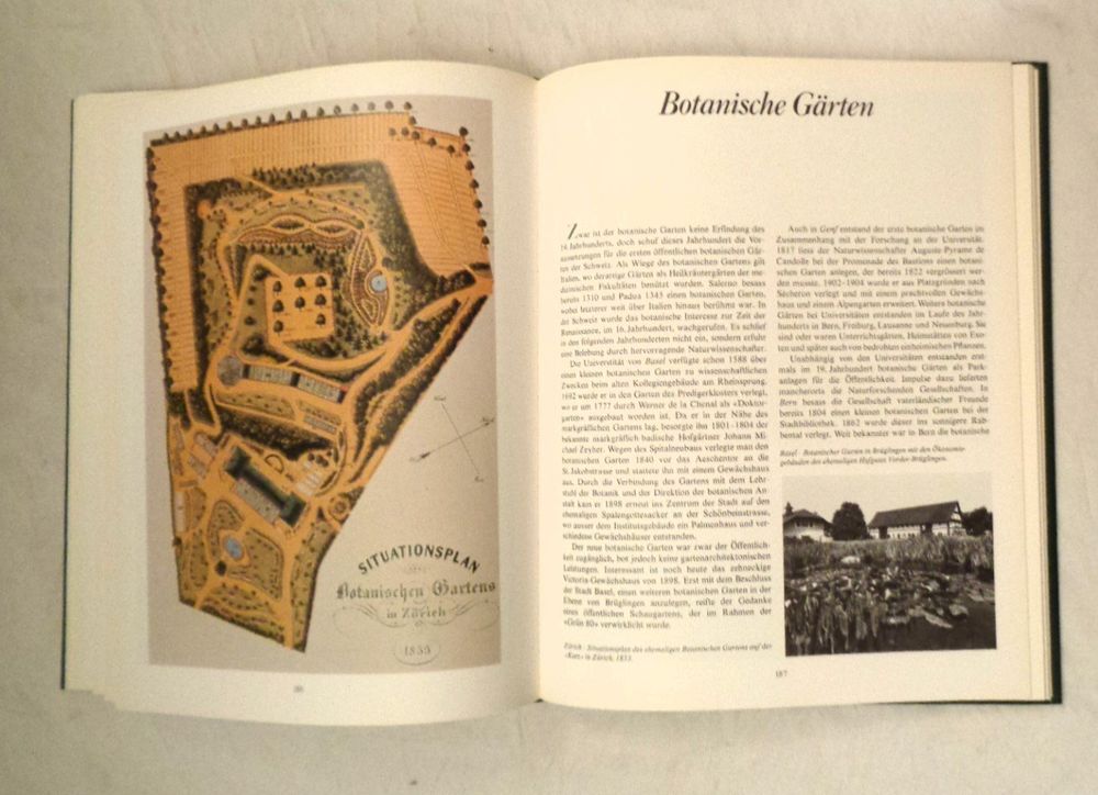 Historische Gärten der Schweiz / Buch 1980 ab Fr. 8 Kaufen auf Ricardo