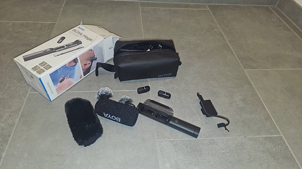 Microfoni: Boya Magic-03 Wireless Mikrofon inkl. Garantie – Usato da Luterbach venduto da akvp17 1