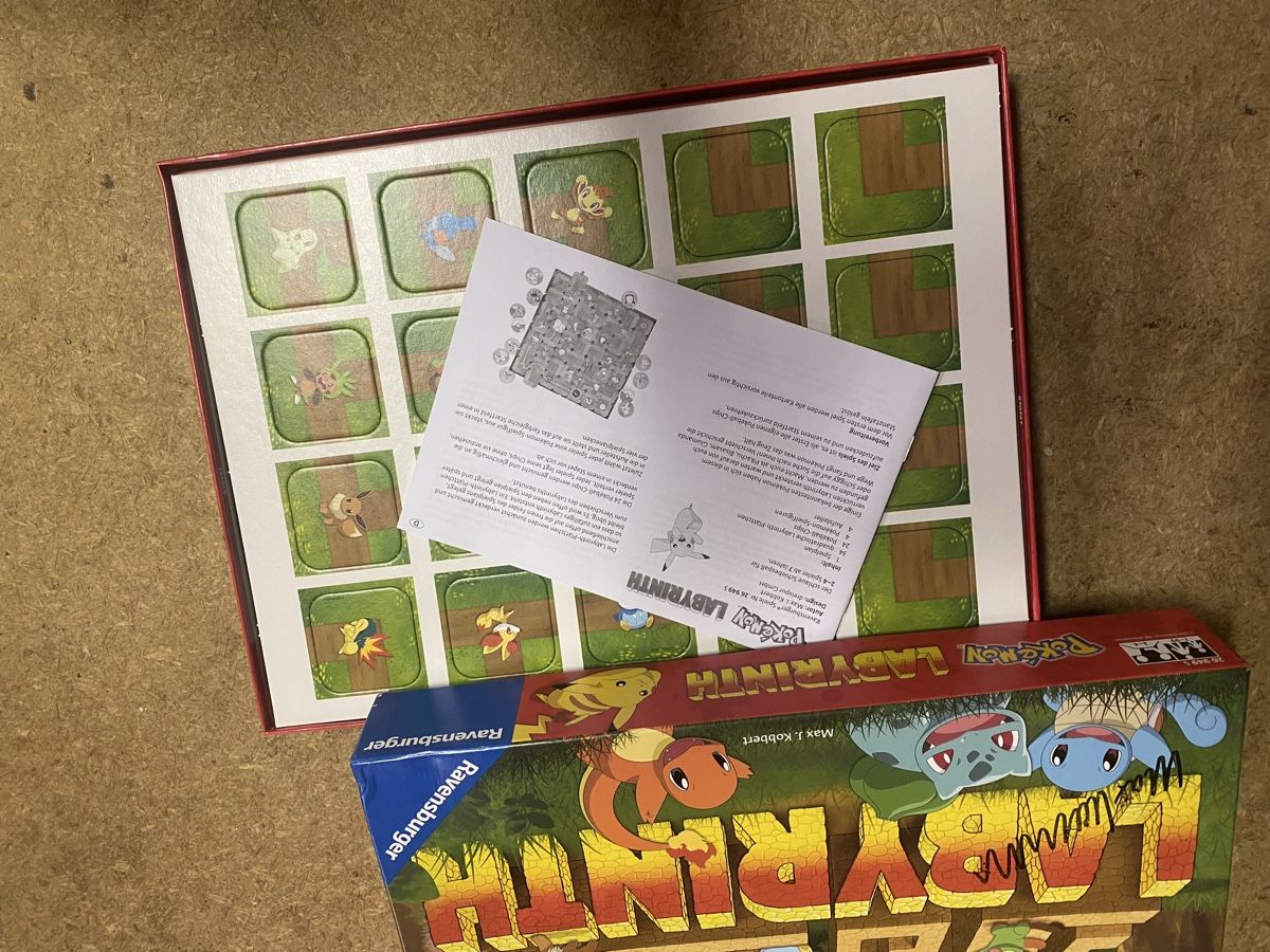 Ravensburger Spiele: Ravensburger Pokemon Labyrinth Spiel – Neu (gemäss Beschreibung) aus Walkringen von ameisefresser 2