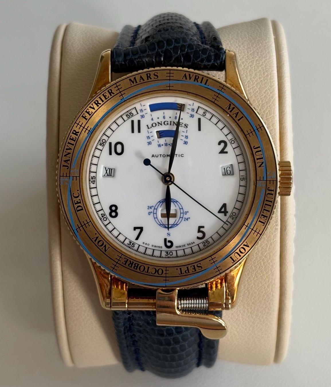 Longines Orologi: Longines Ephemerides Solaires Automatic – Usato da Winterthur venduto da LaBodega