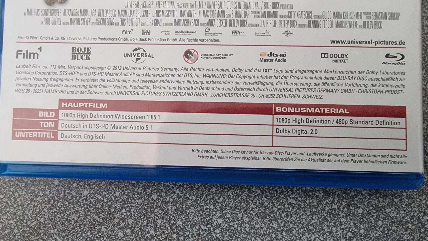 Tutti i DVDs: Blu Ray - Rubbeldiekatz / Matthias Schweighöfer- Rubbel die – Usato da Oetwil am See venduto da fineli2 1