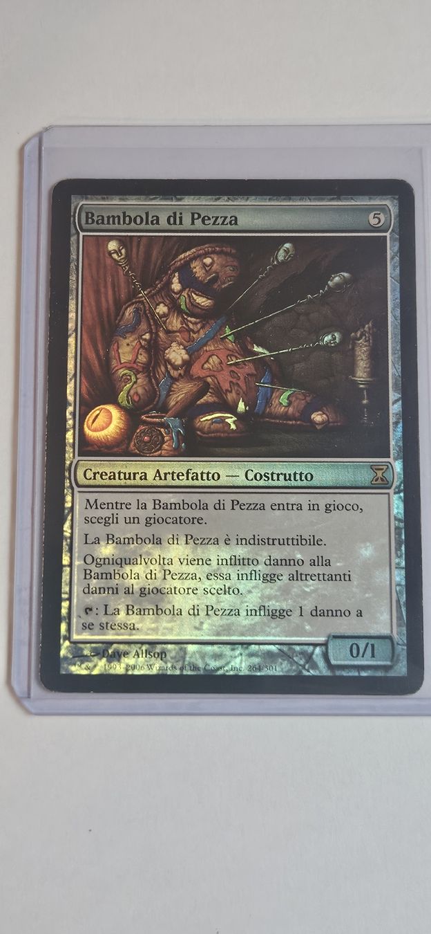 Magic The Gathering Carte collezionabili: Bambola di Pezza / Stuffy Doll 264 FOIL 2006 – Usato da Belp venduto da Ginus85 1