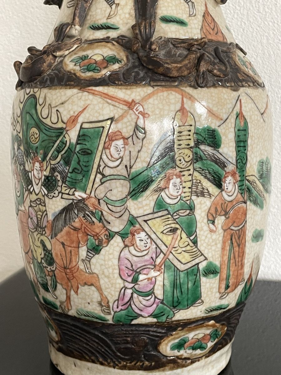 Vasen & Gefässe: Antique Chinese Nanking Vase – Gebraucht aus Richterswil von Prangins9 9