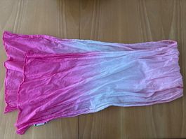 Leichter pink-weisser Schal von 3 Pommes