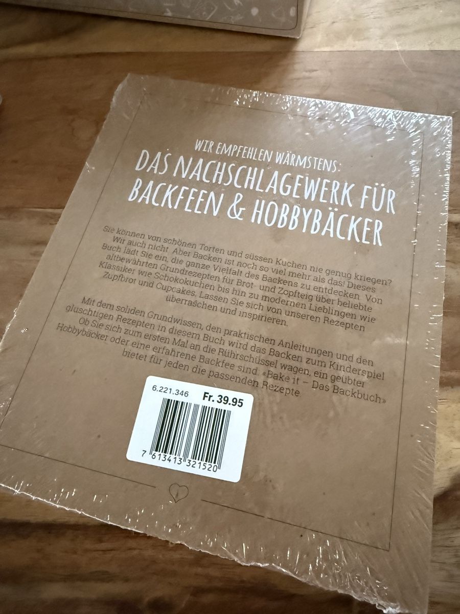 Libri: NEU Fooby Bachbuch, Box, Tasche – Nuovo e nell'imballaggio originale da Zürich venduto da runnerinswitzerland 1