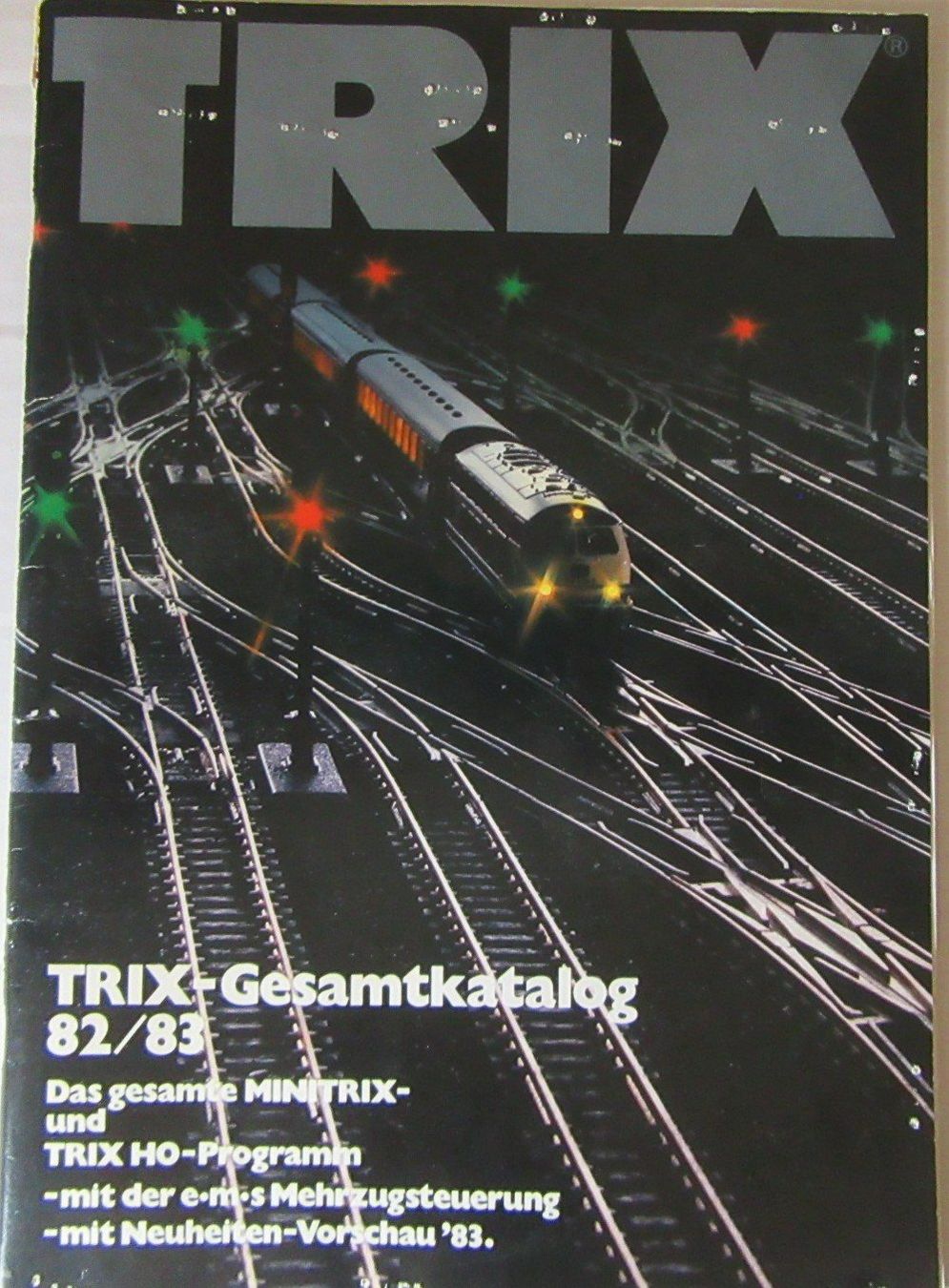 Trix Modellini di ferrovie: TRIX Gesamt-Katalog 82/83 Trix HO – Usato da Rüdtligen venduto da Carfield04