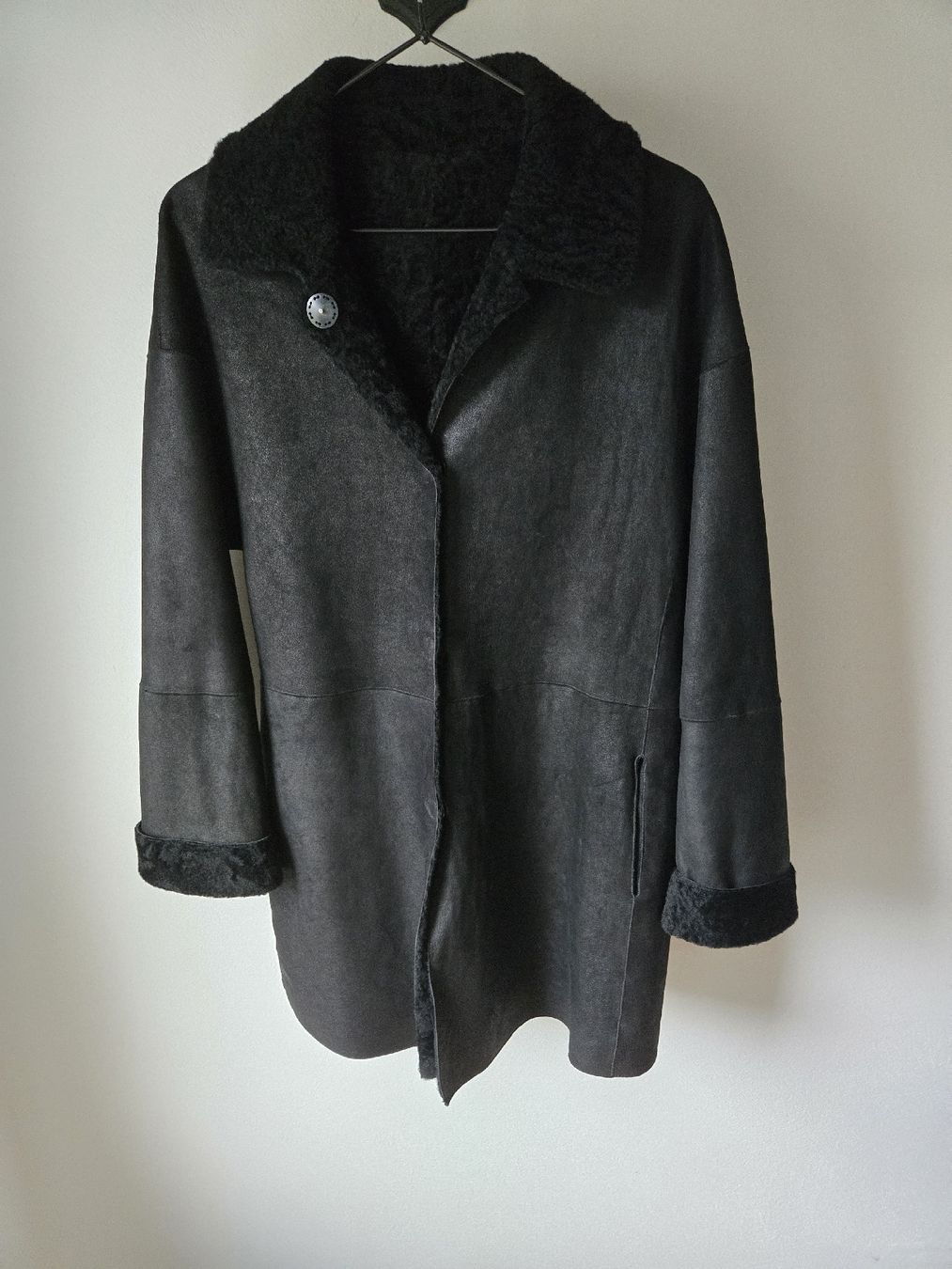 Mäntel: Lammledermantel Gr. 38 schwarz Iris von Arnim – Neu (gemäss Beschreibung) aus Niederhasli von Madame000 2