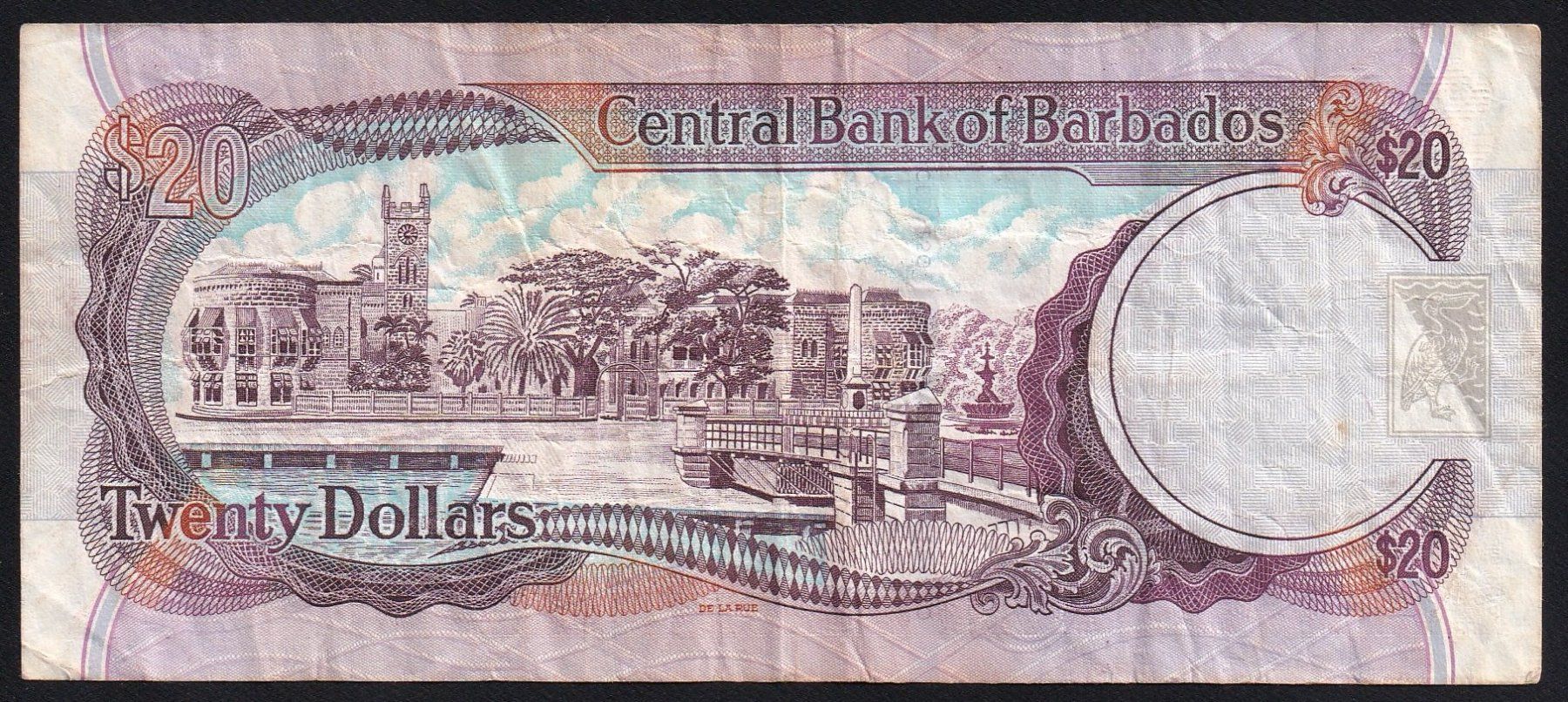 Banknoten: Barbados 20 Dollars 2007 – Gebraucht aus Brugg AG von banknoten_muesli 1