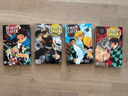 Demon Slayer | Kimetsu No Yaiba | Band 1-4