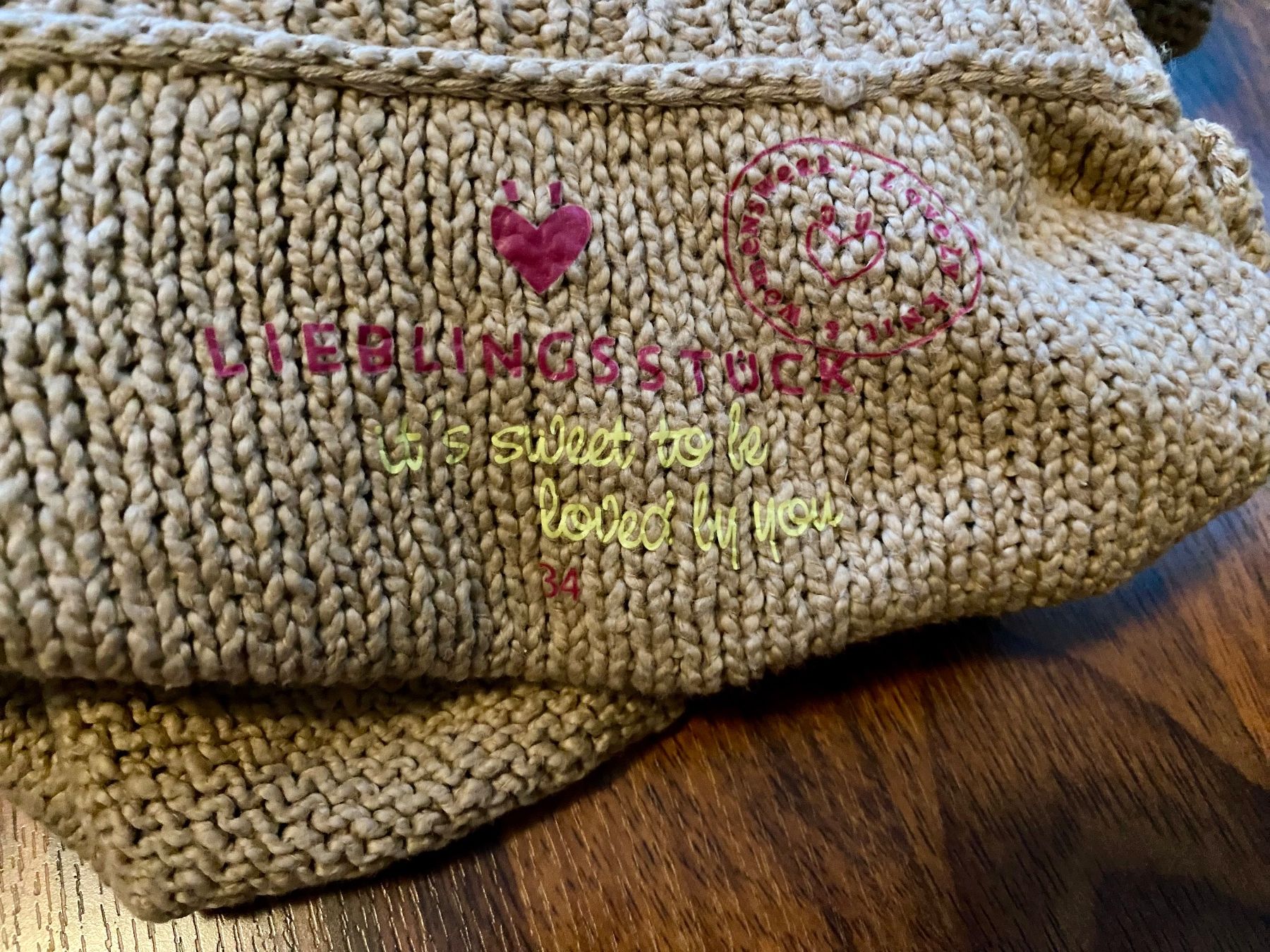 Lieblingsstück Pulls & Sweat-shirts: Lieblingsstück Strickpullover mit Stern ⭐ – D'occasion à Stadel b. Niederglatt par sandart 3