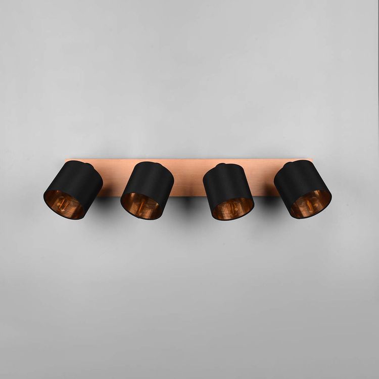 Lustres & lampes de plafonds: Deckenleuchte, Schwarz, Gold, 72 x 12 cm – Neuf (Voir description) à Kreuzlingen par Smart-Light 2