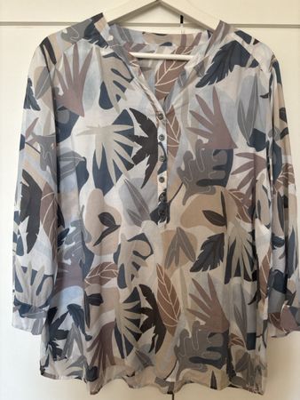 Nile Bluse, Grösse L Top Zustand, Sommerlich leicht!