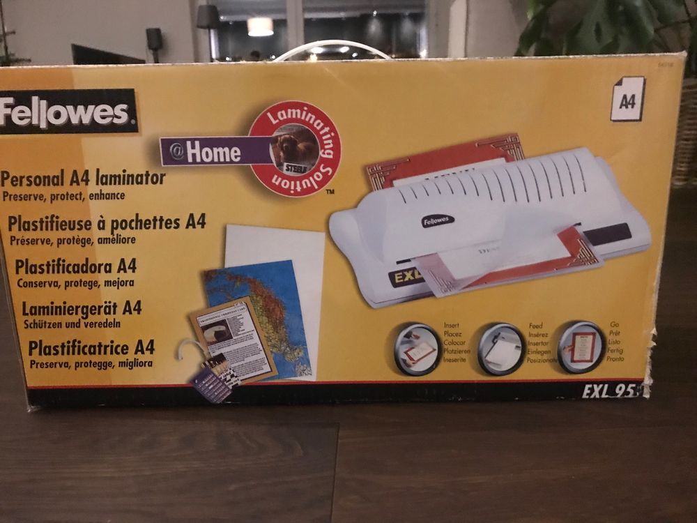 36x A4 Laminierbeutel Fellowes – Thermisch, Für Laminiergeräte, Aus Indonesien