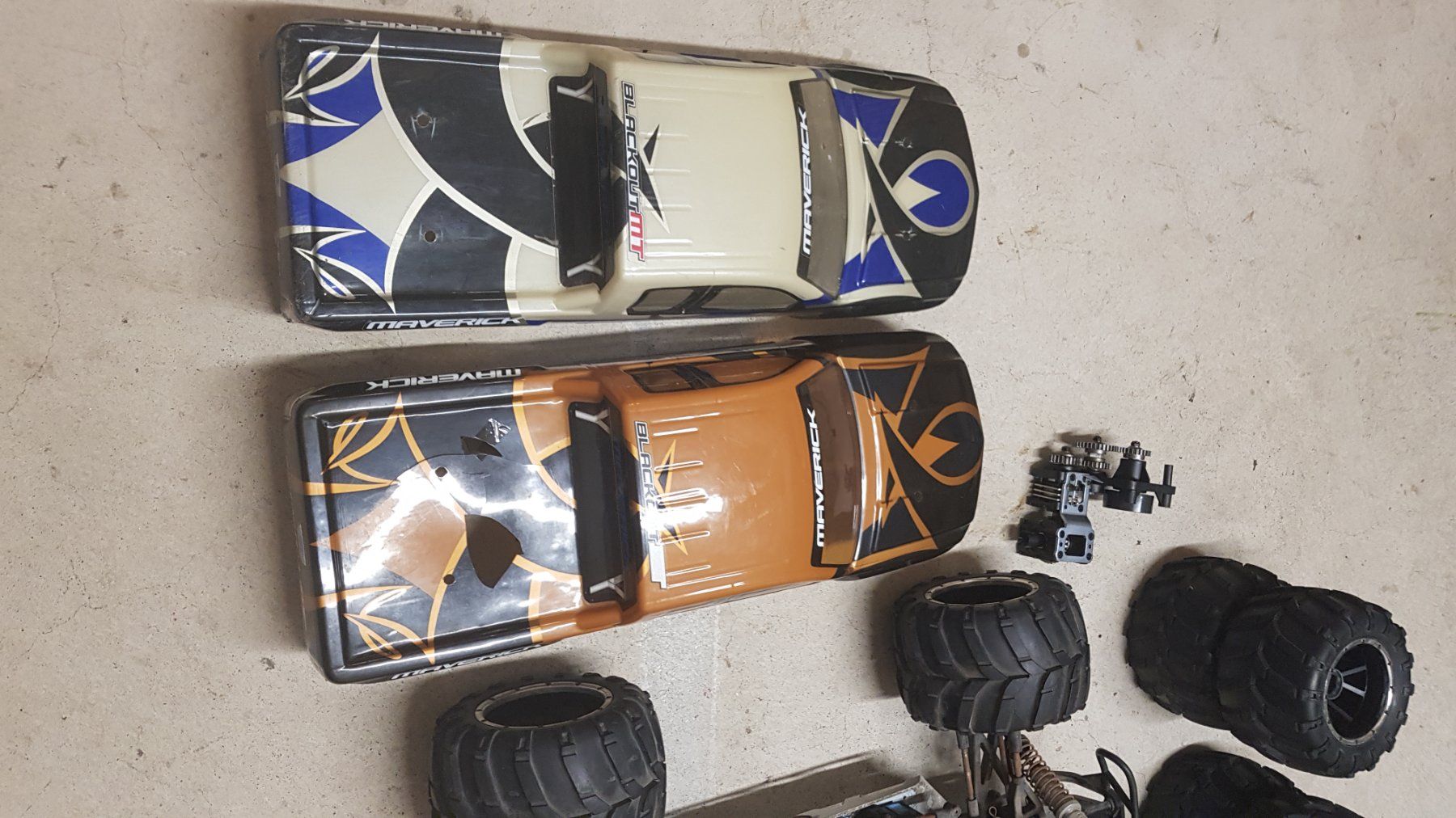 HPI Modellismo RC: Maverick Blackout MT mit Ersatzteile – Usato da Bassersdorf venduto da mrgreen145 6