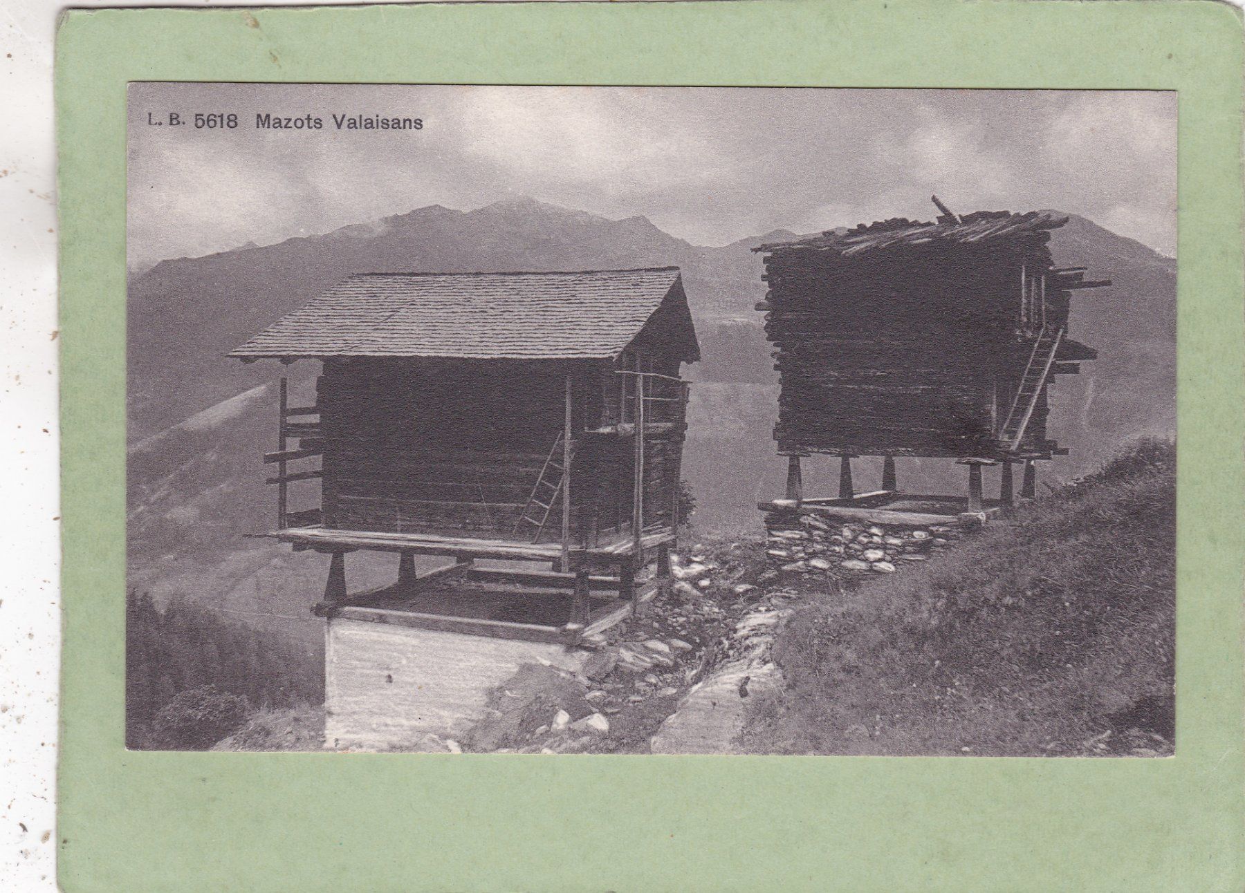 Cartes postales: Mazots Valaisans – D'occasion à Herisau par Lisegrat2008