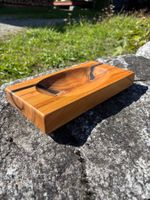 handgefertigte Deko-Holzschale aus Birnenholz