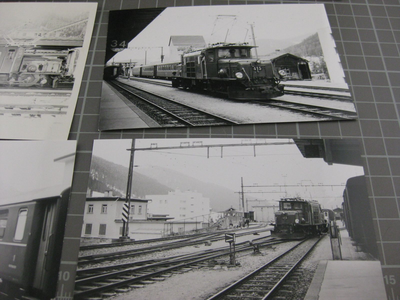Cartoline postali: Fotos RhB Krokodil – Usato da Malters venduto da Marosko 2