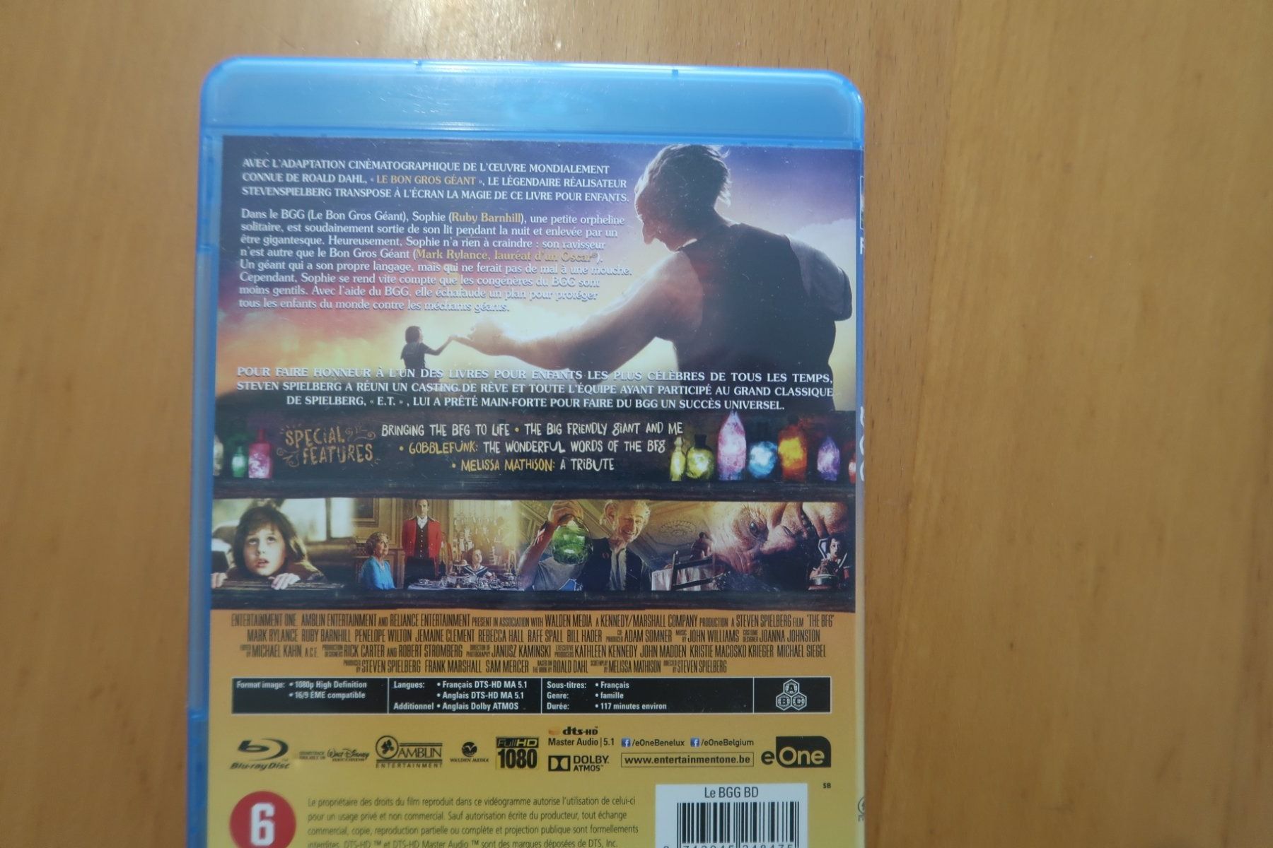 Alle DVDs: Blu-ray LE BON GROS GÉANT      BGG         Français Anglais – Gebraucht aus Porrentruy von tupatup 1