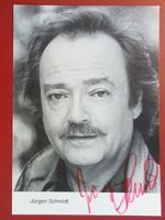Jürgen Schmidt 1938-2004 Autogramm Fotopostkarte 10x15cm