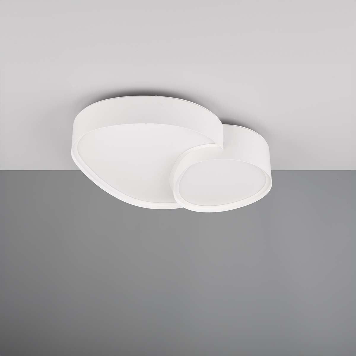 Lampadari & plafoniere: LED Deckenleuchte, Weiss, 43 cm x 36 cm – Nuovo (secondo la descrizione) da Kreuzlingen venduto da Smart-Light 2