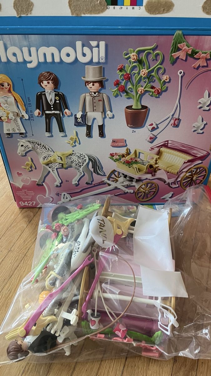 Playmobil Giocattoli: Playmobil 9427 Hochzeit Kutsche – Usato da Untersiggenthal venduto da Sonnenschein015