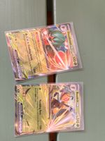 2 Pokémon Karten Decidueye ex und Beedrill ex neuwertig