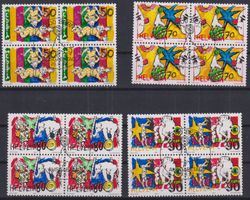 N41) Satz 4.Block 832 - 835 , ET Vollstempel, sehe Scan