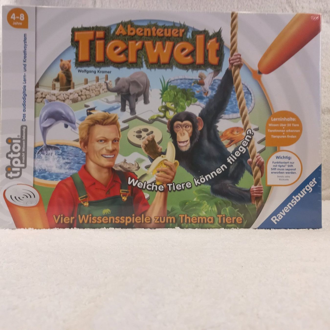 Ravensburger Giochi: Ravensburger Tiptoi Abenteuer Tierwelt – Nuovo e nell'imballaggio originale da Auenstein venduto da Anmies