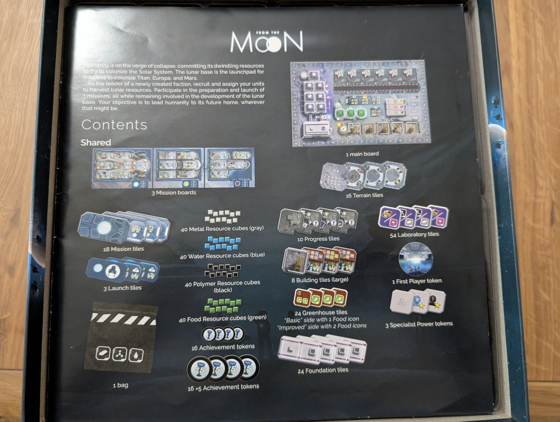 Giochi: From The Moon - Englisch - Kickstarter Edition – Usato da Bern venduto da hascherpur 2