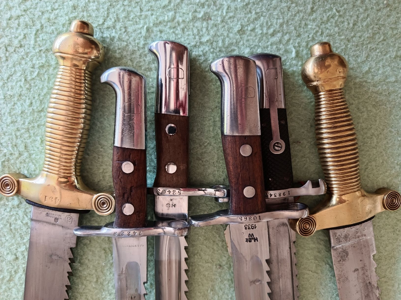 Schweizer Armee Armi bianche: Faschinenmesser im Lot – Usato da Neuenkirch venduto da STMK21 8