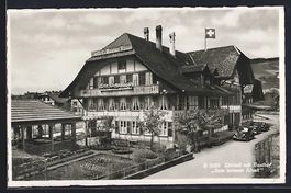 Zäziwil, Strassenpartie mit Gasthof Zum