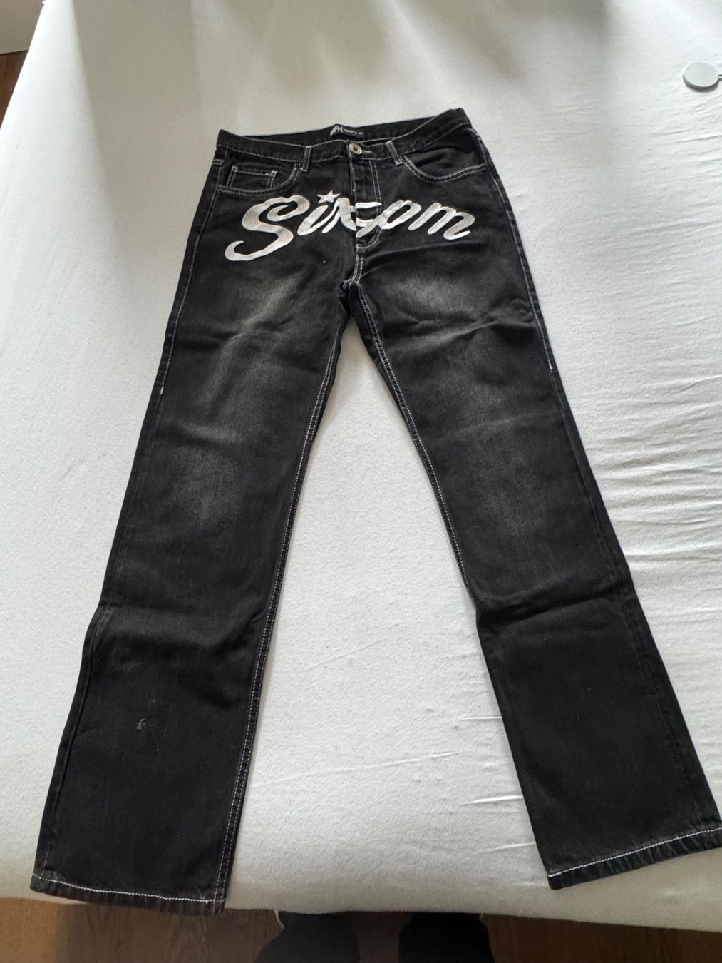 6PM Jeans: Schwarze Sixpm Jeans Grösse W30 ca. S/M – Usato da Stans venduto da niall_-