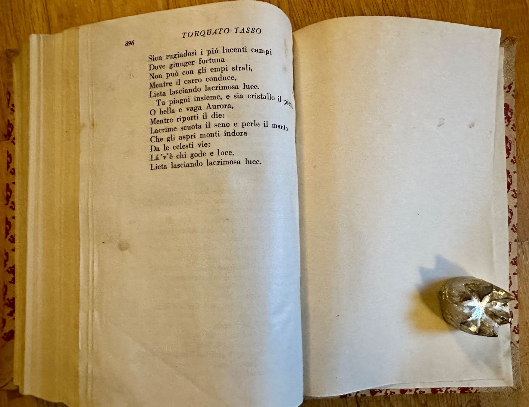 Libri: Torquato Tasso: Poesie. – Usato da Zürich venduto da allp 7