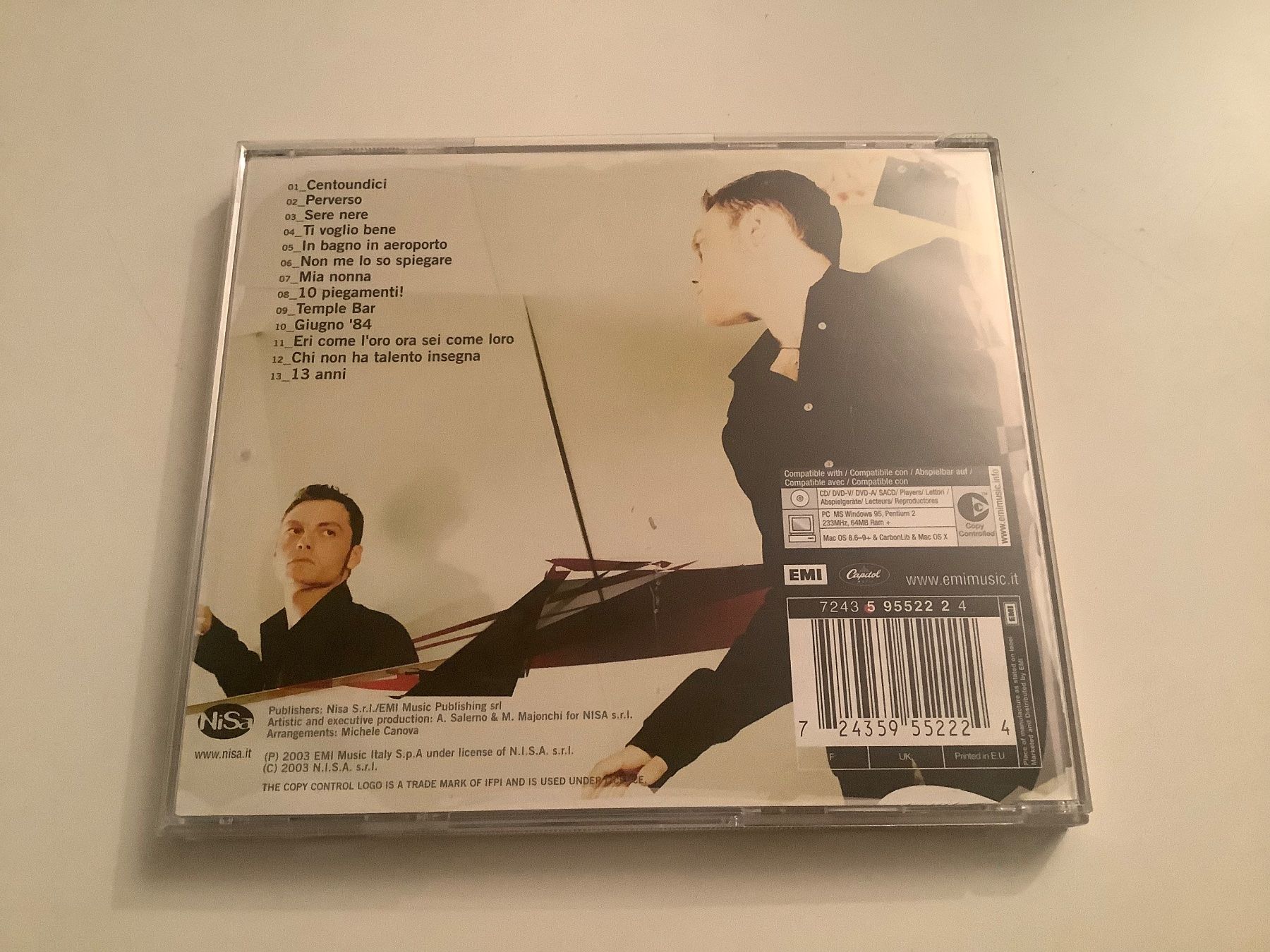 CD: Tiziano Ferro / 111 Centoundici / 2003 – Usato da Dübendorf venduto da Shreck 1