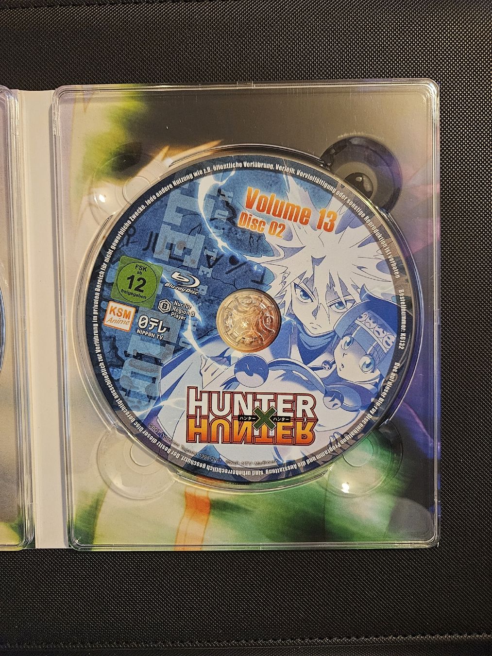 Tutti i DVDs: Hunter x Hunter - Volume 13 - Blu-ray - Top Zustand! – Nuovo (secondo la descrizione) da Rudolfstetten venduto da KingArabi 3