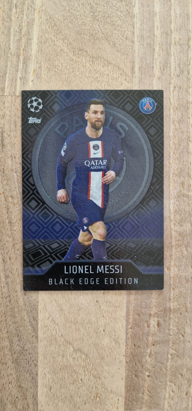 Topps Carte collezionabili: Match Attacks Lionel Messi black edge – Nuovo (secondo la descrizione) da Bäretswil venduto da isa_gk9g