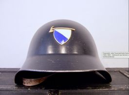 alter Feuerwehrhelm Kanton Zürich 1940-1960