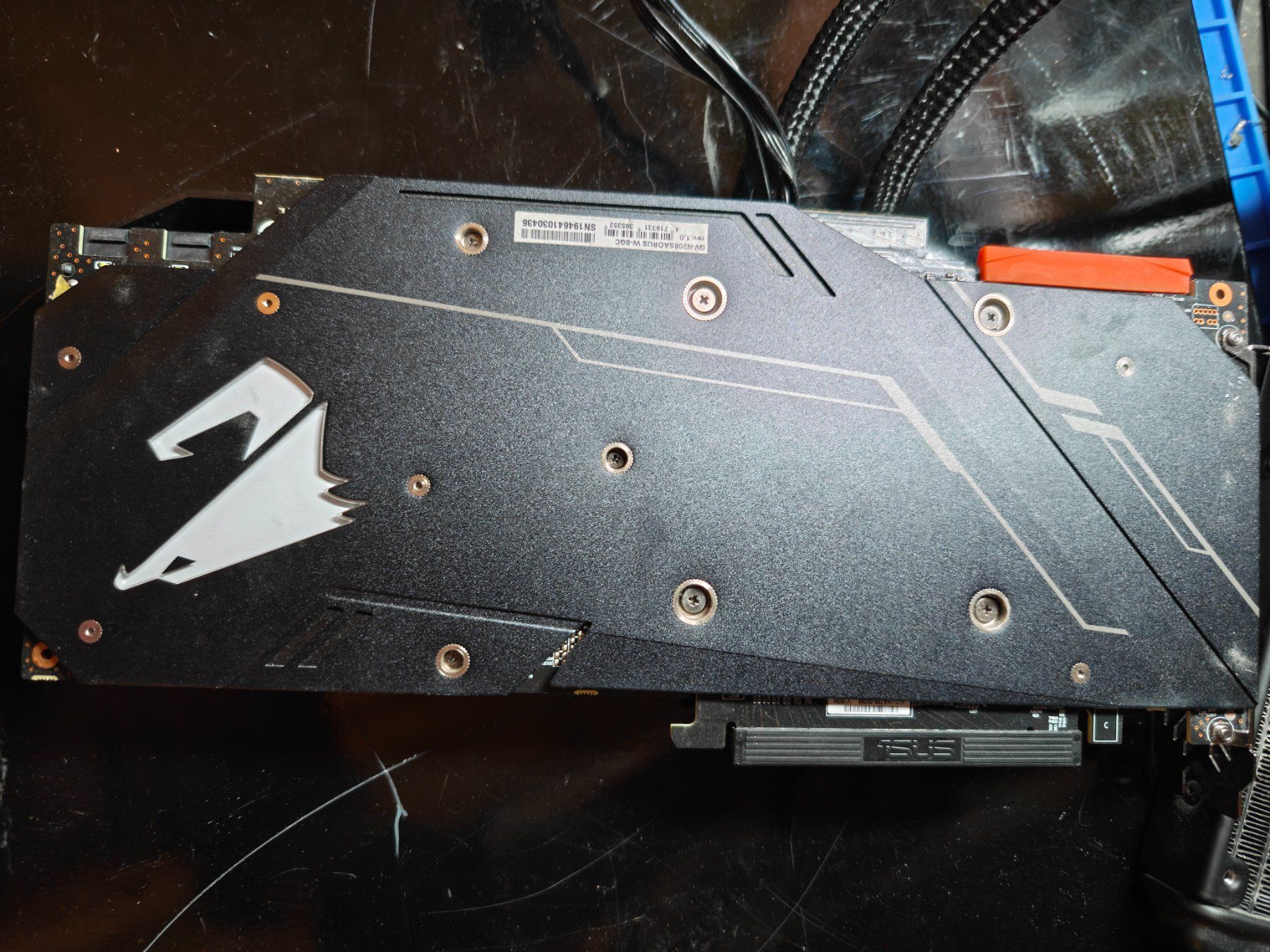 Nvidia Cartes graphiques: Gigabyte Aorus RTX 2080 Super Waterforce 8GB – D'occasion à Sargans par NewLifeForGPUs 1